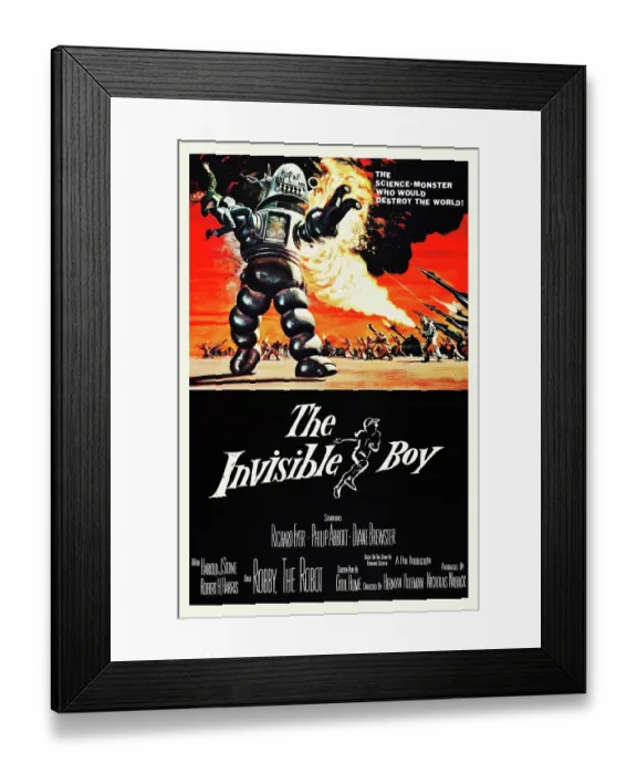 Framed Print : The Invisible Boy Framed Print : The Invisible Boy