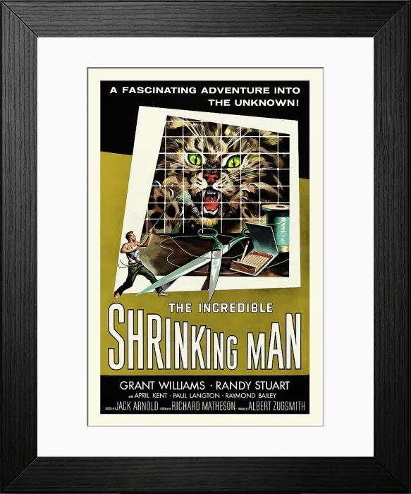 Framed Print : The Incredible Shrinking Man Framed Print : The Incredible Shrinking Man