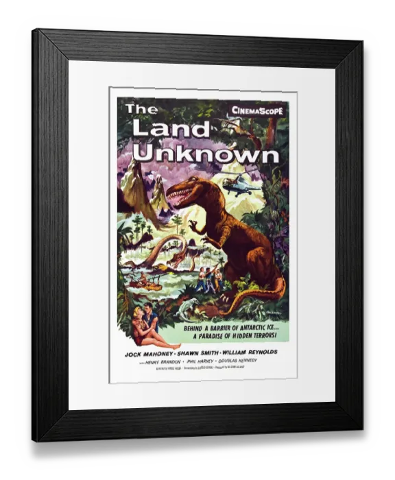 Framed Print : The Land Unknown Framed Print : The Land Unknown