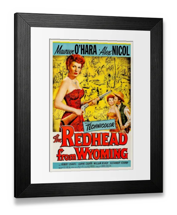 Framed Print : The Redhead from Wyoming Framed Print : The Redhead from Wyoming