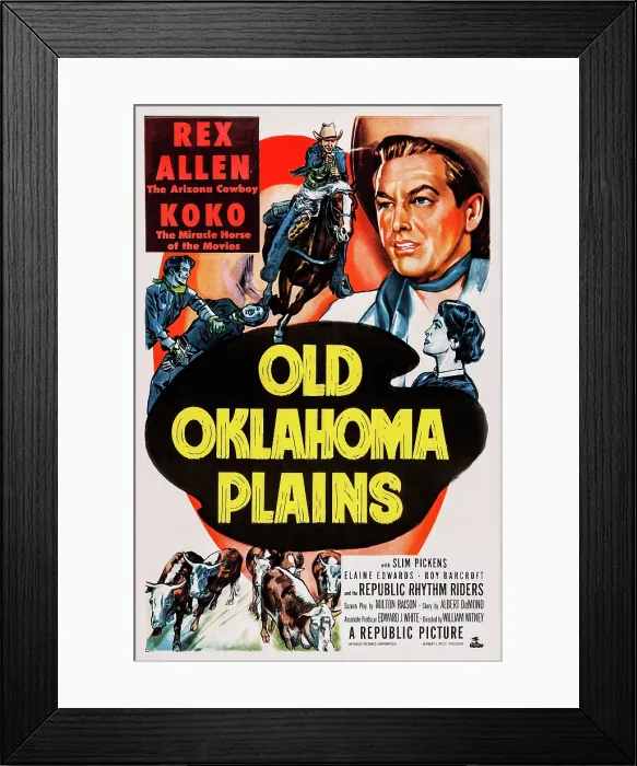 Framed Print : Old Oklahoma Plains Framed Print : Old Oklahoma Plains