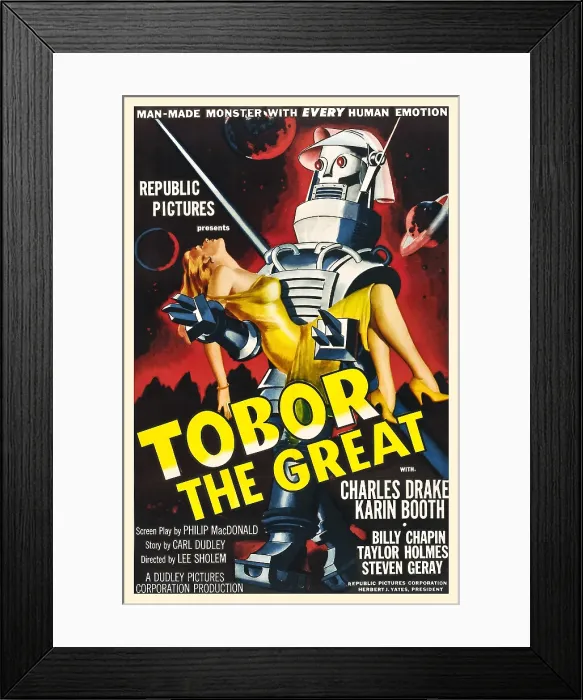 Framed Print : Tobor the Great
