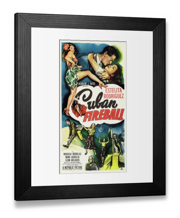 Framed Print : Cuban Fireball Framed Print : Cuban Fireball