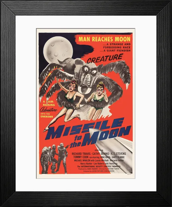 Framed Print : Missile to the Moon Framed Print : Missile to the Moon