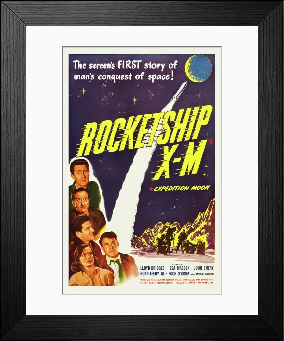 Framed Print : Rocketship X-M Framed Print : Rocketship X-M