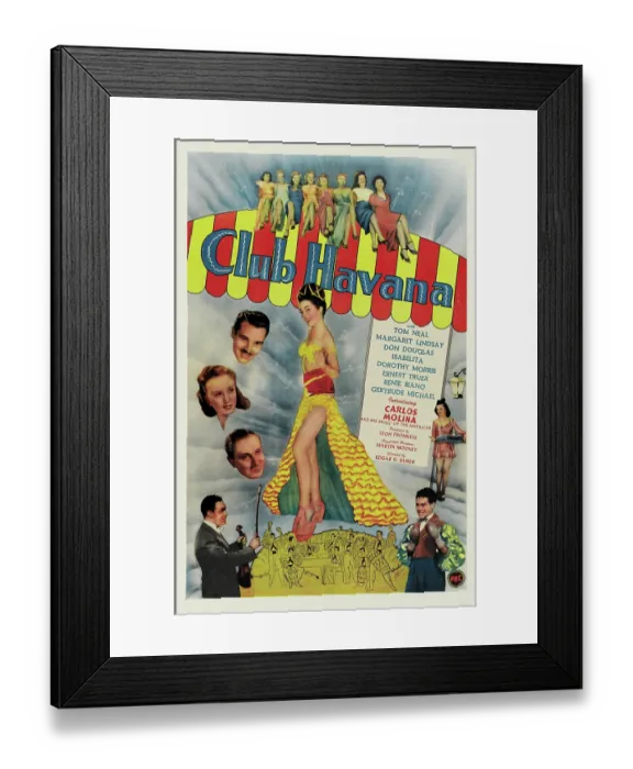 Framed Print : Club Havana