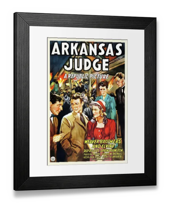 Framed Print : Arkansas Judge Framed Print : Arkansas Judge