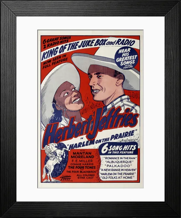 Framed Print : Harlem on the prairie Framed Print : Harlem on the prairie