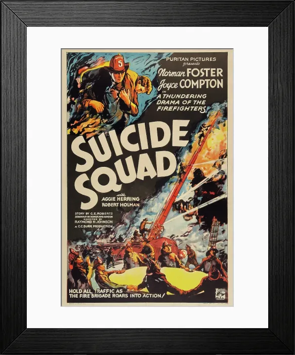 Framed Print : Suicide Squad