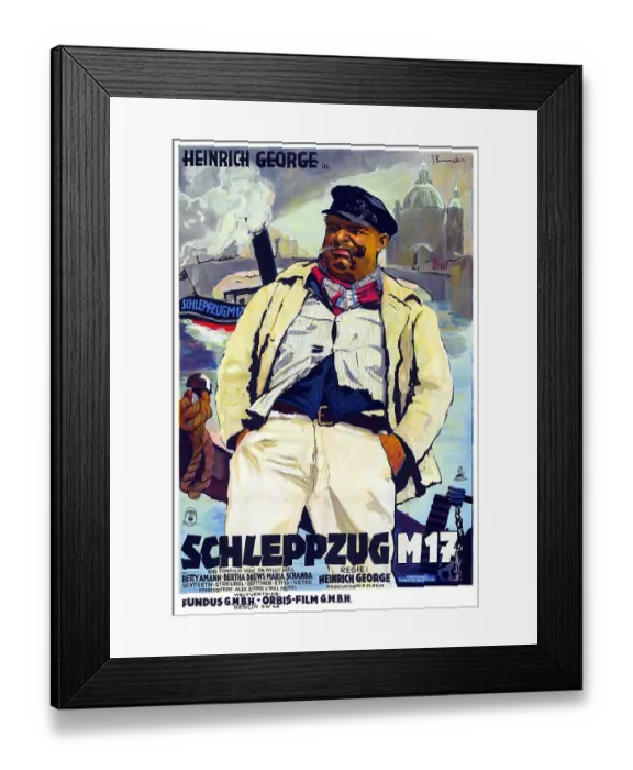 Framed Print : Schleppzug M17