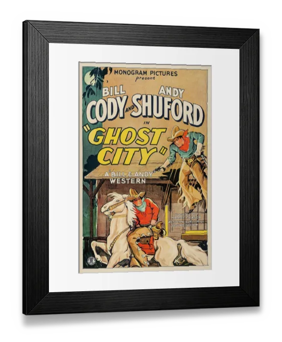 Framed Print : Ghost City Framed Print : Ghost City