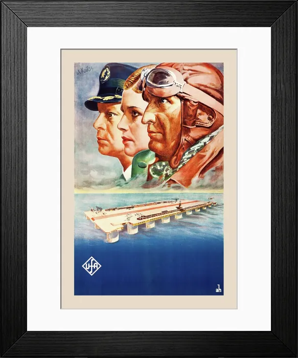 Framed Print : F.P.1 Doesn't Answer - UFA