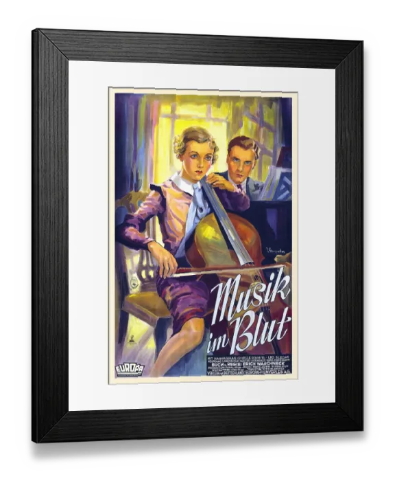 Framed Print : Musik im Blut Framed Print : Musik im Blut