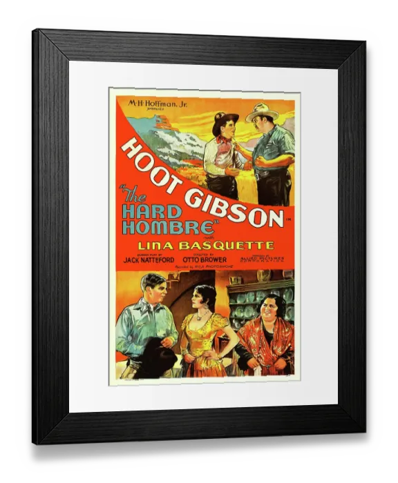 Framed Print : The Hard Hombre
