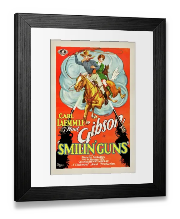 Framed Print : Smilin Guns Framed Print : Smilin Guns