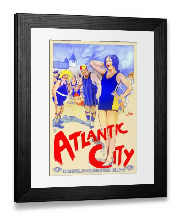 Framed Print : Atlantic City Framed Print : Atlantic City