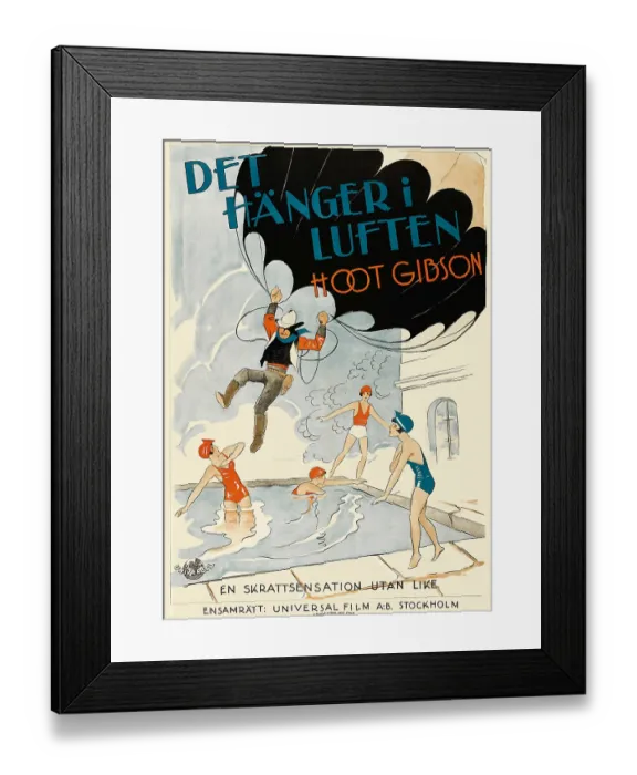 Framed Print : The Flying Cowboy Framed Print : The Flying Cowboy