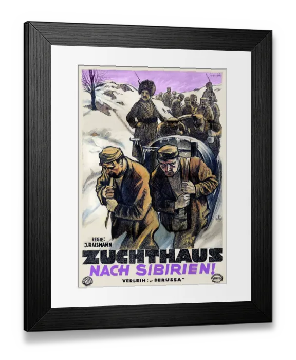Framed Print : Zuchthaus Nach Sibirien! Framed Print : Zuchthaus Nach Sibirien!