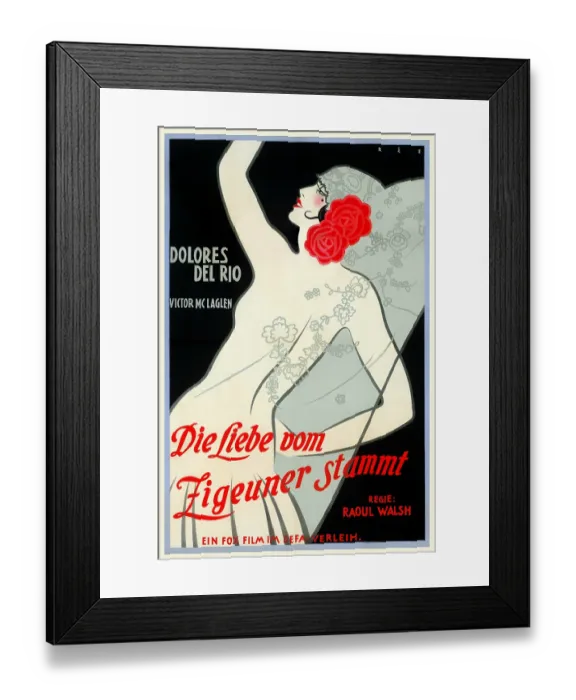 Framed Print : Die Liebe vom Zigeuner Stammt Framed Print : Die Liebe vom Zigeuner Stammt