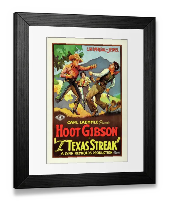 Framed Print : The Texas Streak