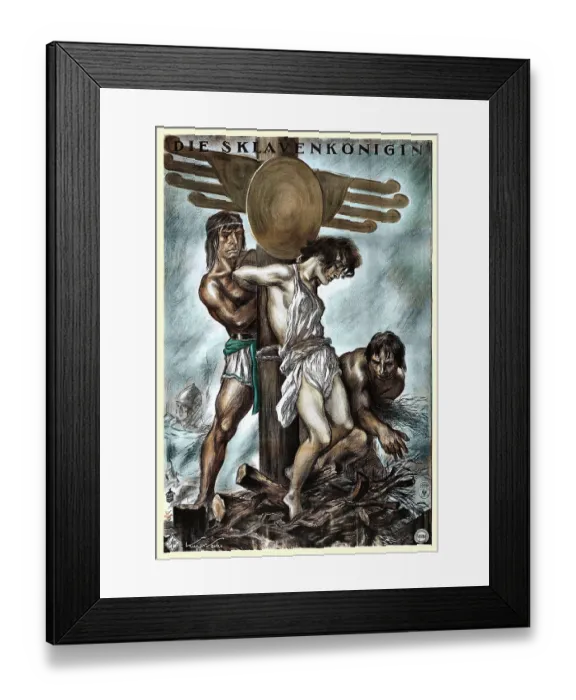 Framed Print : Die Sklavenkonigin Framed Print : Die Sklavenkonigin
