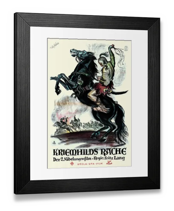 Framed Print : Kriemhilds Rache Framed Print : Kriemhilds Rache