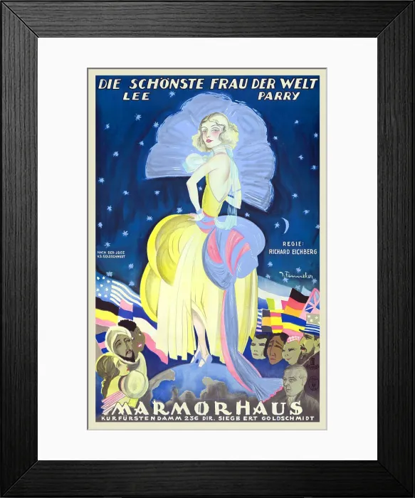 Framed Print : Die Schonste Frau Der Welt Framed Print : Die Schonste Frau Der Welt