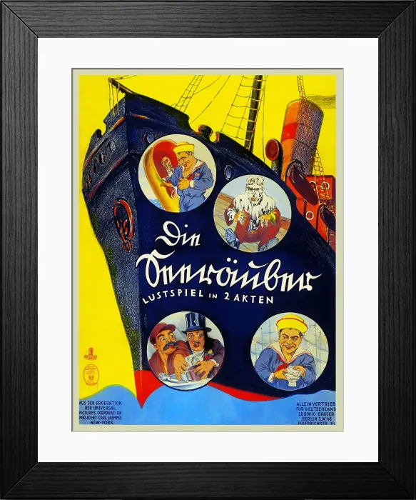 Framed Print : Die Seeraeuber Framed Print : Die Seeraeuber
