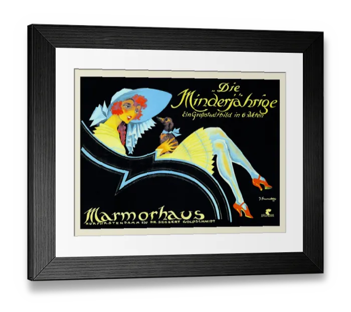 Framed Print : Der Minderjahrige
