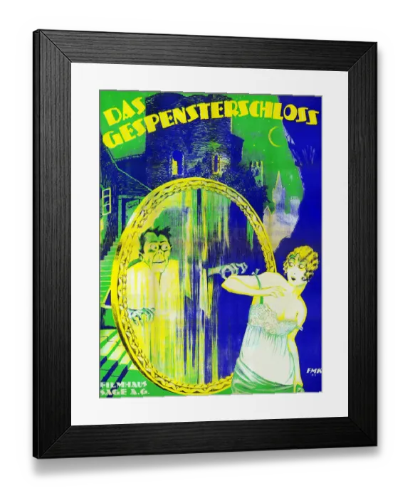 Framed Print : Das Gespensterschloss Framed Print : Das Gespensterschloss