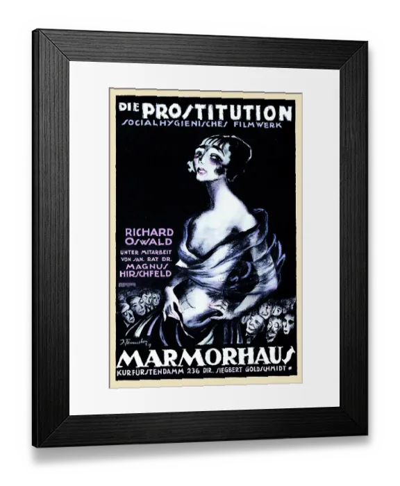 Framed Print : Die Prostitution Framed Print : Die Prostitution