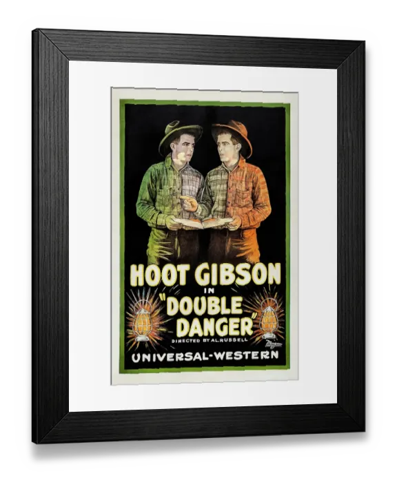 Framed Print : Double Danger Framed Print : Double Danger
