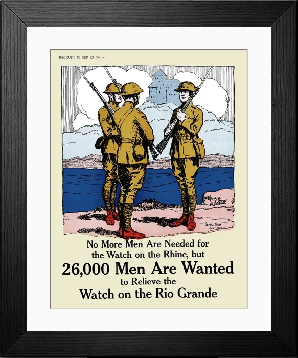 Framed Print : Relieve the Watch on the Rio Grande Framed Print : Relieve the Watch on the Rio Grande