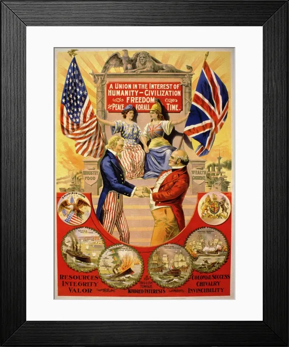 Framed Print : The Great Rapprochment Framed Print : The Great Rapprochment