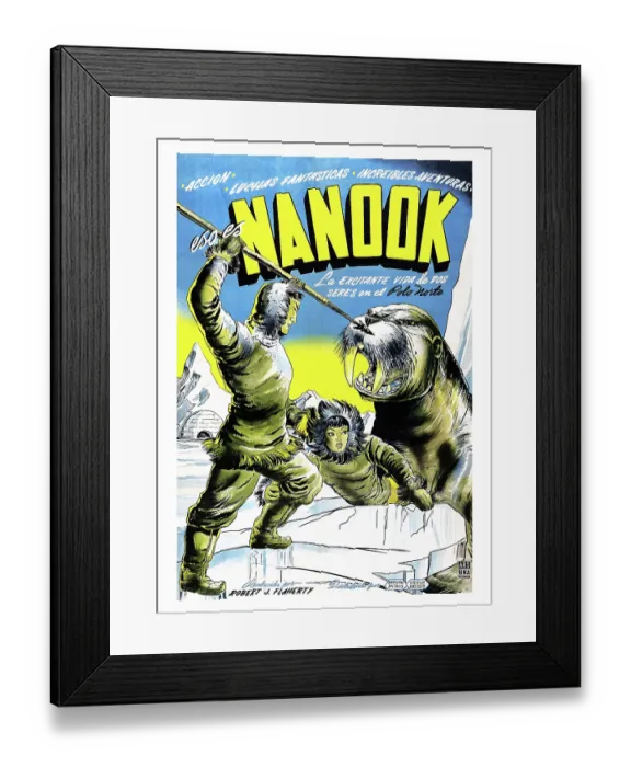 Framed Print : Nanook Of The North