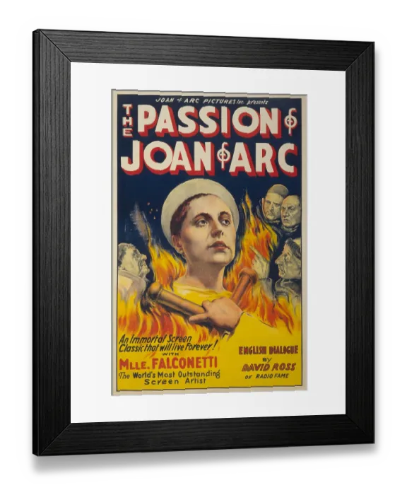 Framed Print : Passion of Joan of Arc