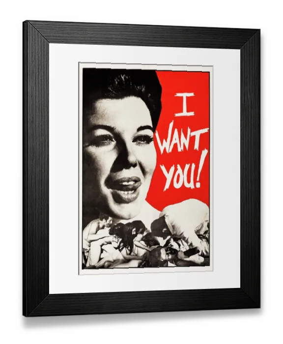 Framed Print : I Want You Framed Print : I Want You