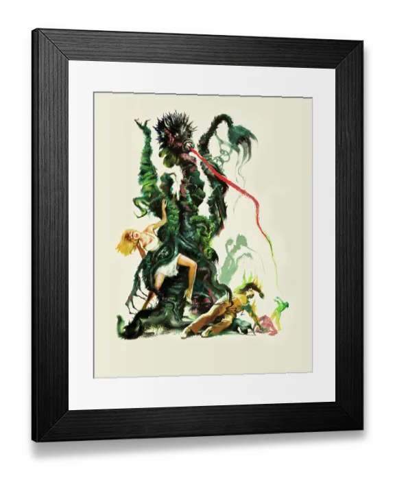 Framed Print : The Day of the Triffids Framed Print : The Day of the Triffids