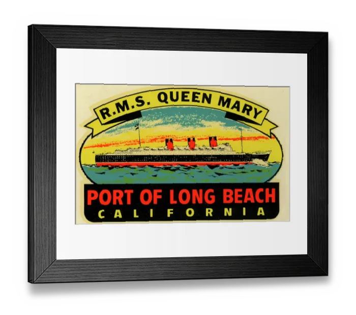 Framed Print : R.M.S. Queen Mary Framed Print : R.M.S. Queen Mary
