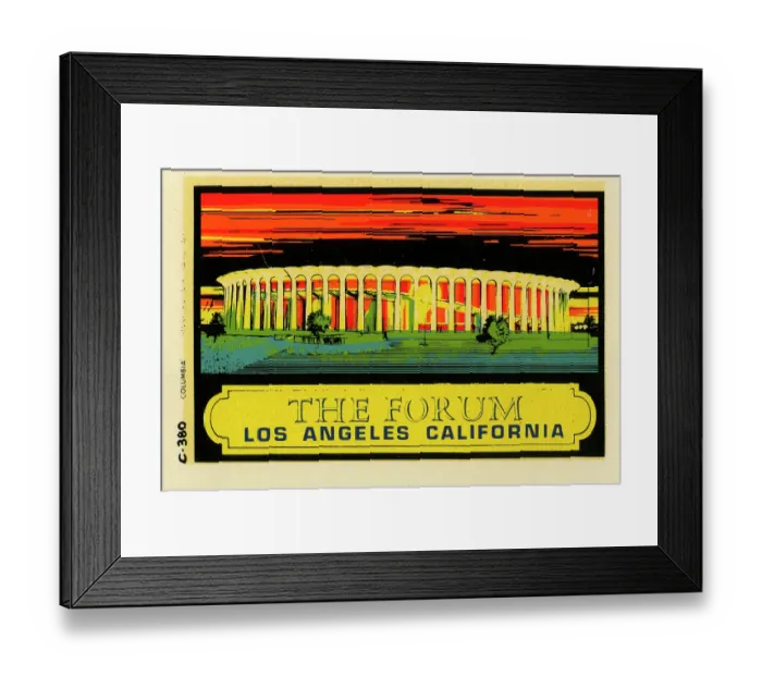 Framed Print : Forum, The Framed Print : Forum, The