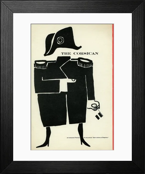 Framed Print : Corsican, The Framed Print : Corsican, The