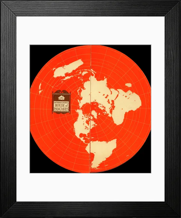 Framed Print : International House of Pancakes Framed Print : International House of Pancakes
