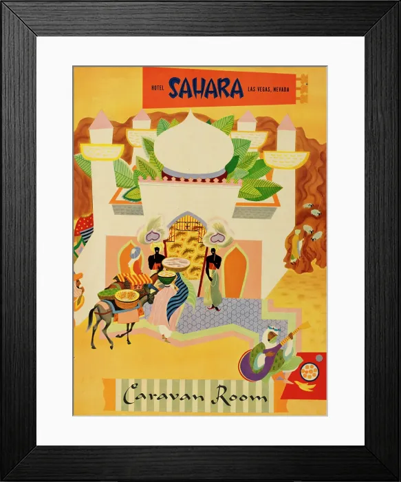 Framed Print : Sahara, Caravan Room Framed Print : Sahara, Caravan Room