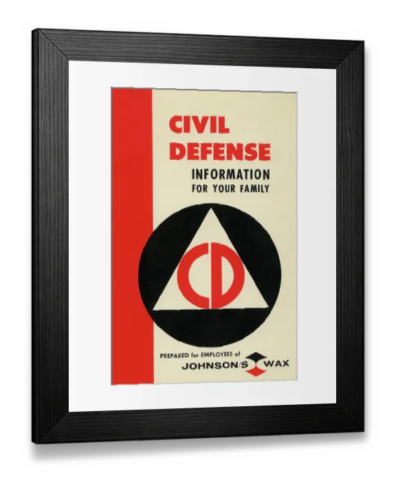 Framed Print : Civil Defense Framed Print : Civil Defense