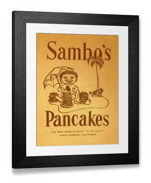Framed Print : Sambo's Pancakes Framed Print : Sambo's Pancakes