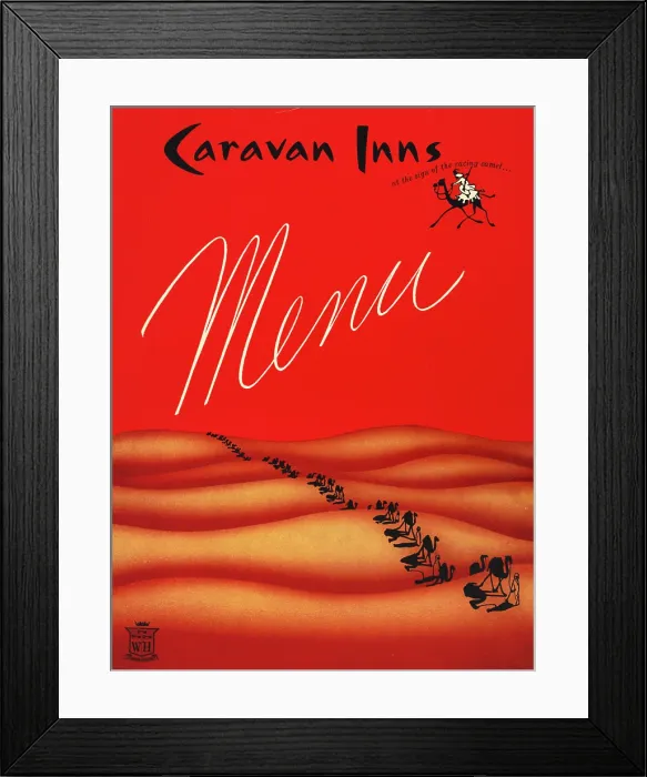 Framed Print : Caravan Inns Framed Print : Caravan Inns