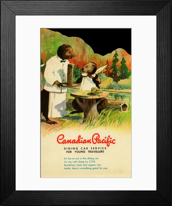 Framed Print : Canadian Pacific Framed Print : Canadian Pacific