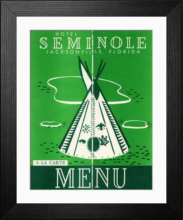 Framed Print : Seminole Hotel Framed Print : Seminole Hotel