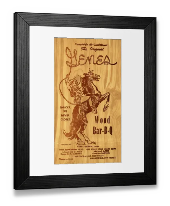 Framed Print : Genes Wood Bar-B-Q Framed Print : Genes Wood Bar-B-Q