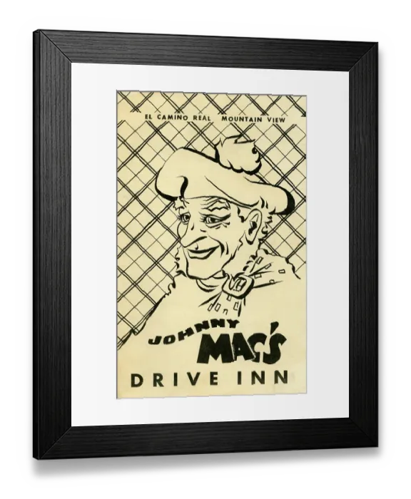 Framed Print : Johnny Mac's Drive Inn Framed Print : Johnny Mac's Drive Inn